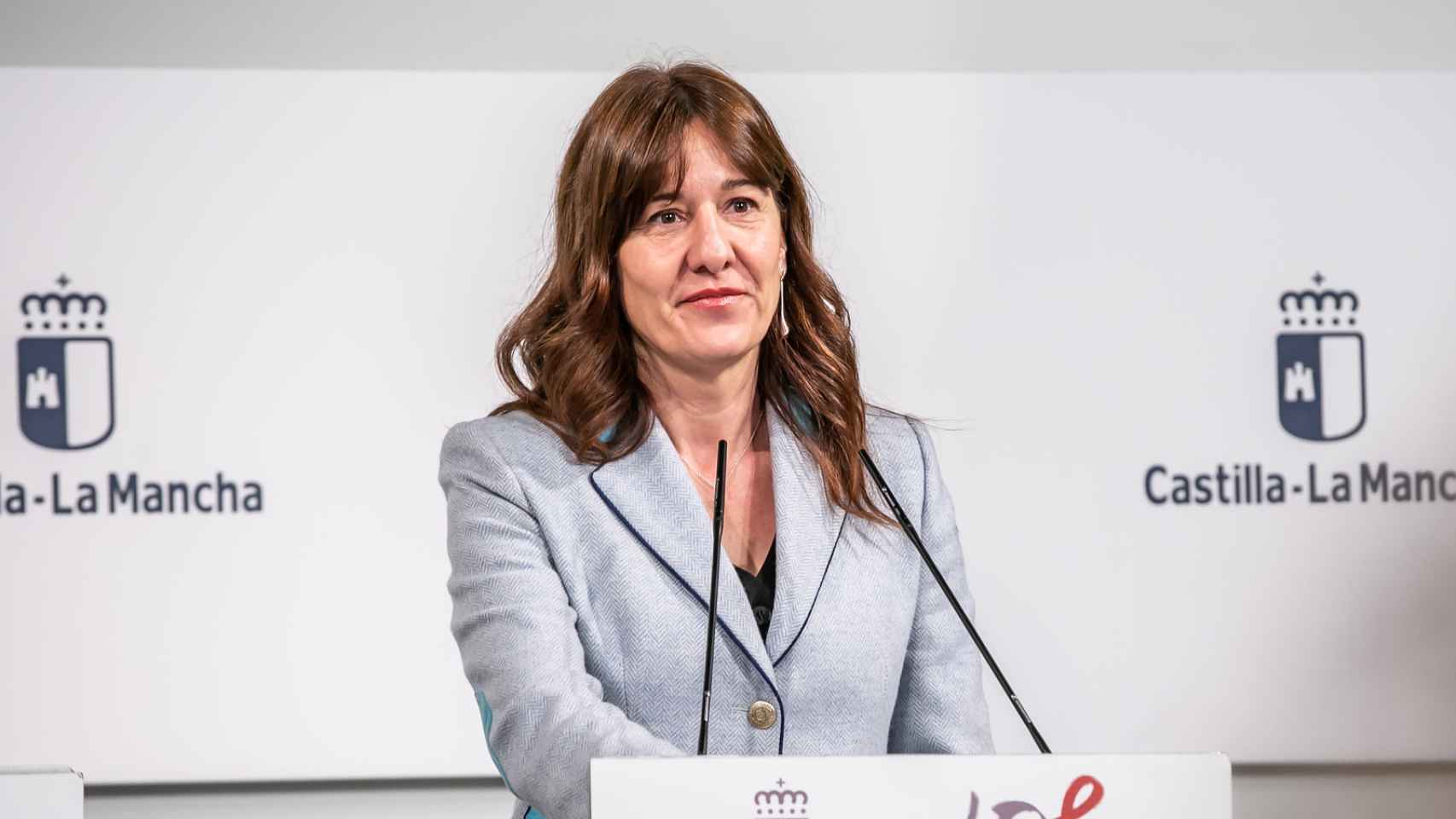 Blanca Fernández, consejera de Igualdad y portavoz del Gobierno. Foto: JCCM.