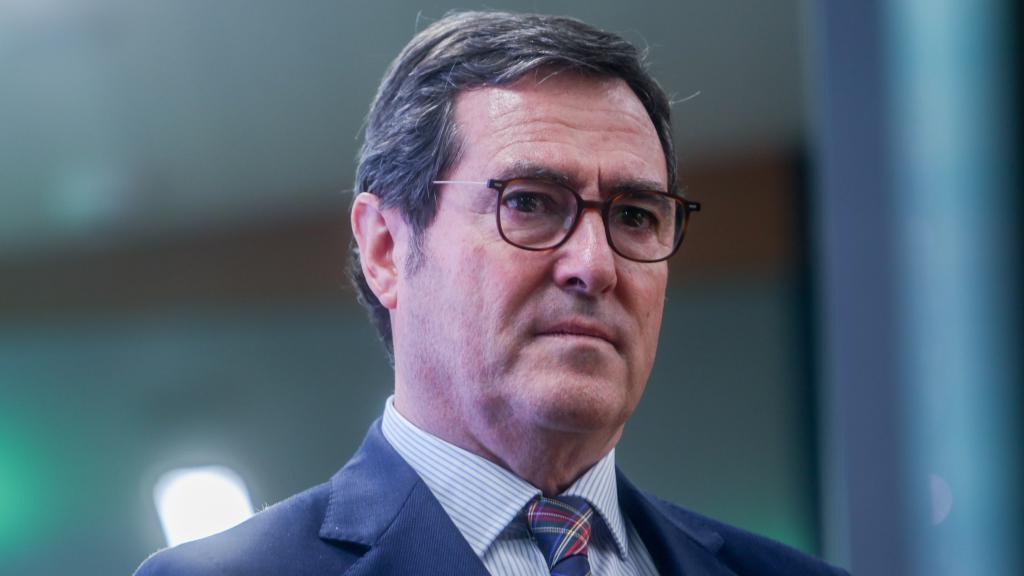 El presidente de la CEOE, Antonio Garamendi