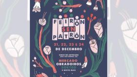 Cartel de la nueva edición del Feirón sen Patrón de A Coruña.