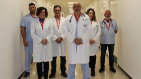 Parte del nuevo equipo de Urgencias del hospital Ribera Juan Cardona