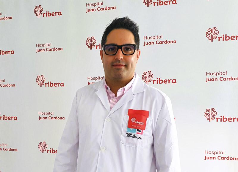 Erick Matías, director médico de Ribera Juan Cardona