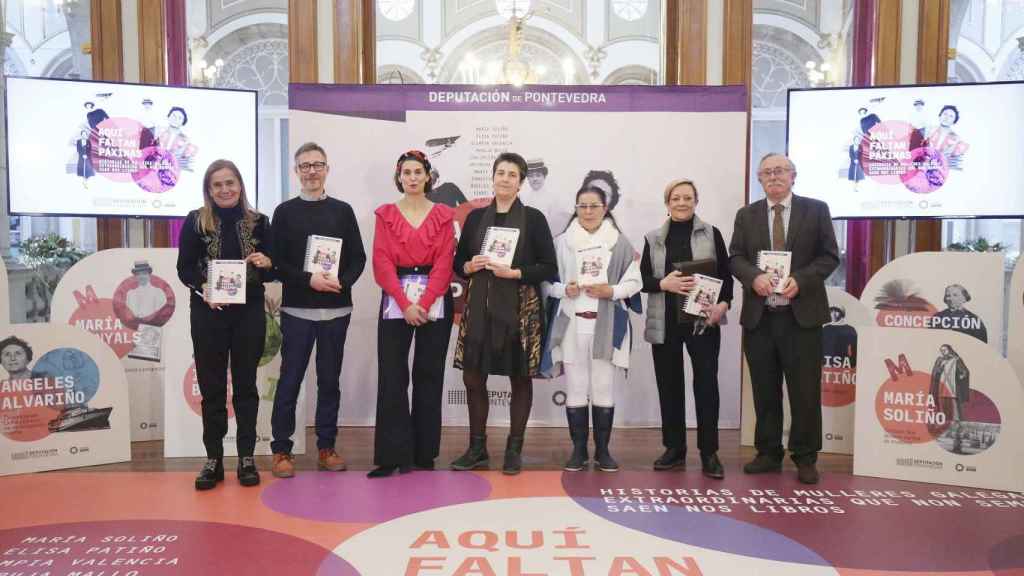 Presentación del proyecto en la Diputación de Pontevedra.