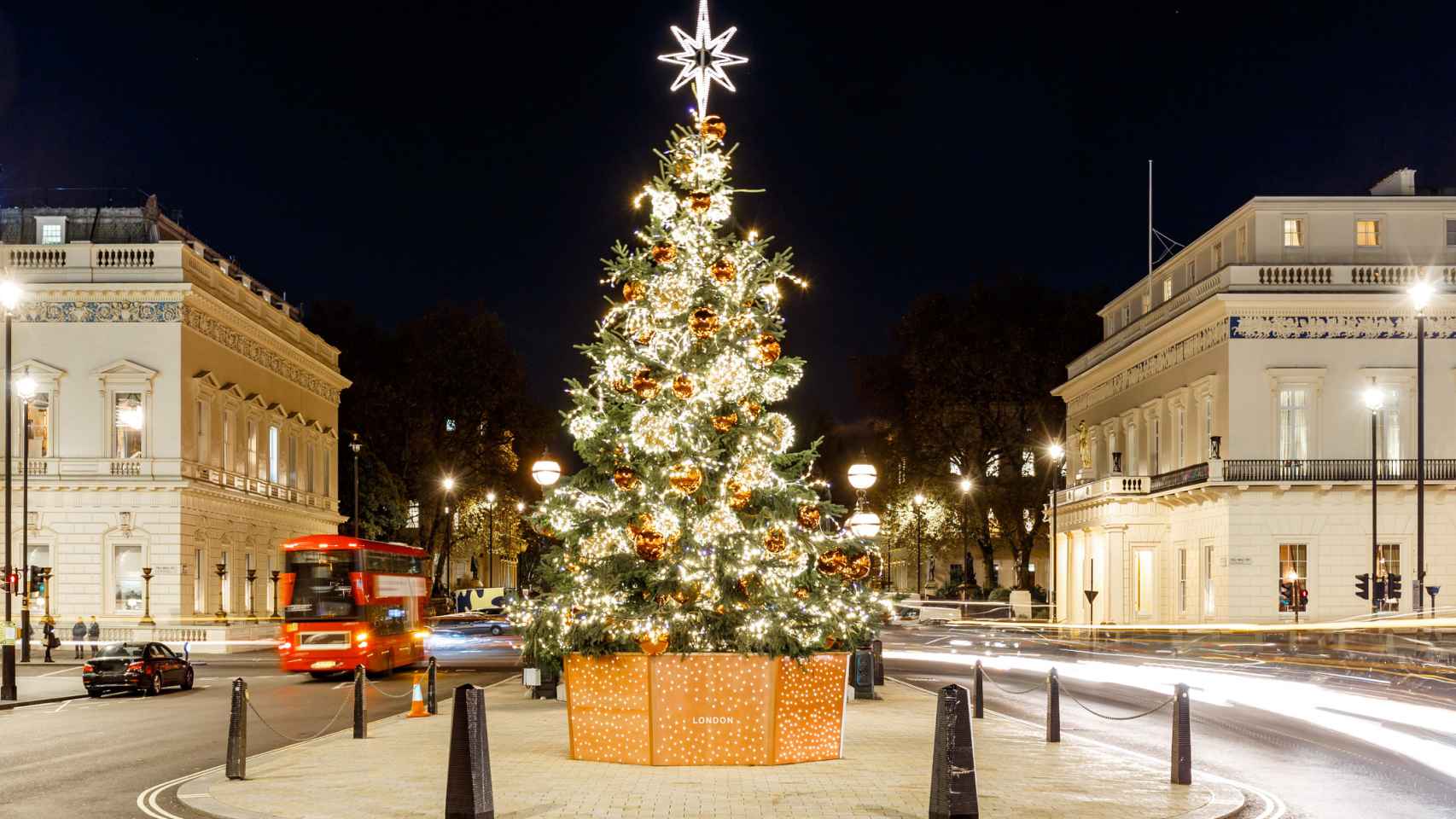 Árbol de Navidad en Waterloo (Londres, Reino Unido)