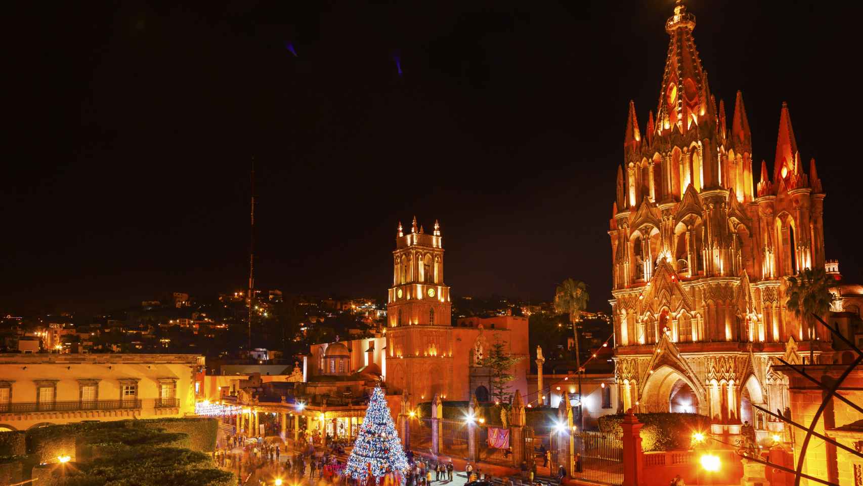 San Miguel de Allende (México) durante la Navidad