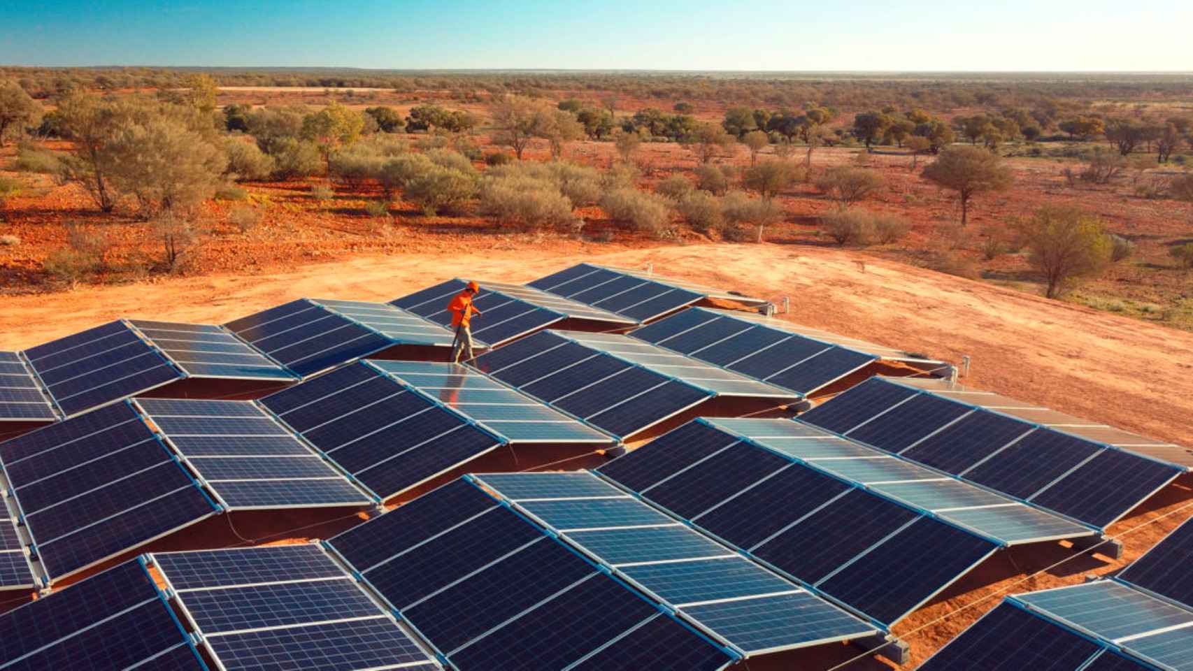 Las placas solares prefabricadas en Australia.