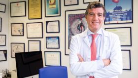 José Luis Zamorano, en su consulta de Cardiología.