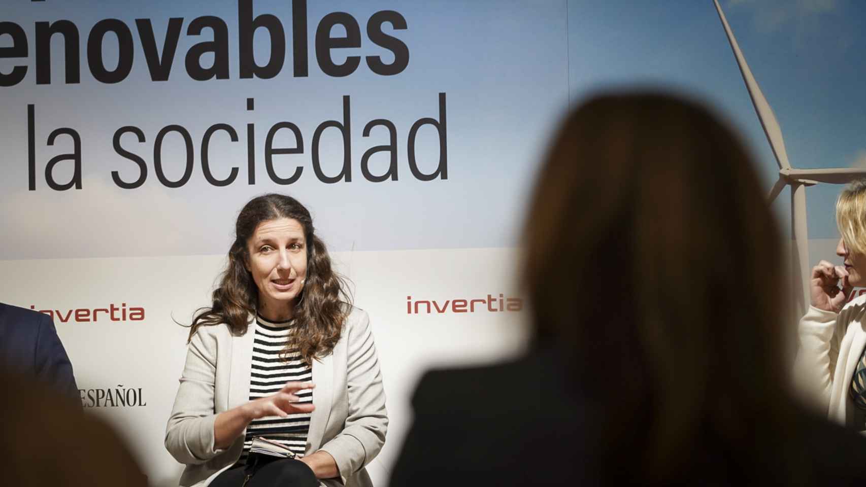 Eva Saldaña, directora ejecutiva de Greenpeace España.