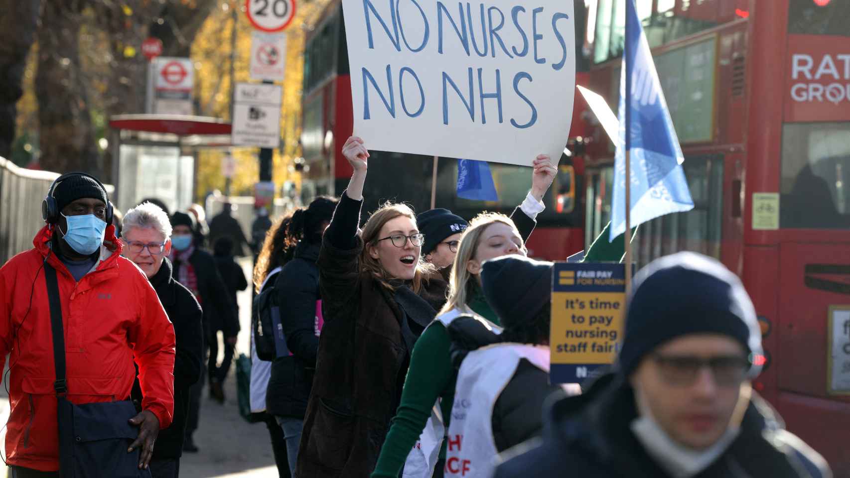 Huelga del NHS (Sistema Nacional de Salud)