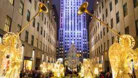 El árbol de Navidad del Rockefeller Center en Nueva York (EEUU)
