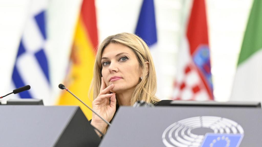 La exvicepresidenta de la Eurocámara, Eva Kaili