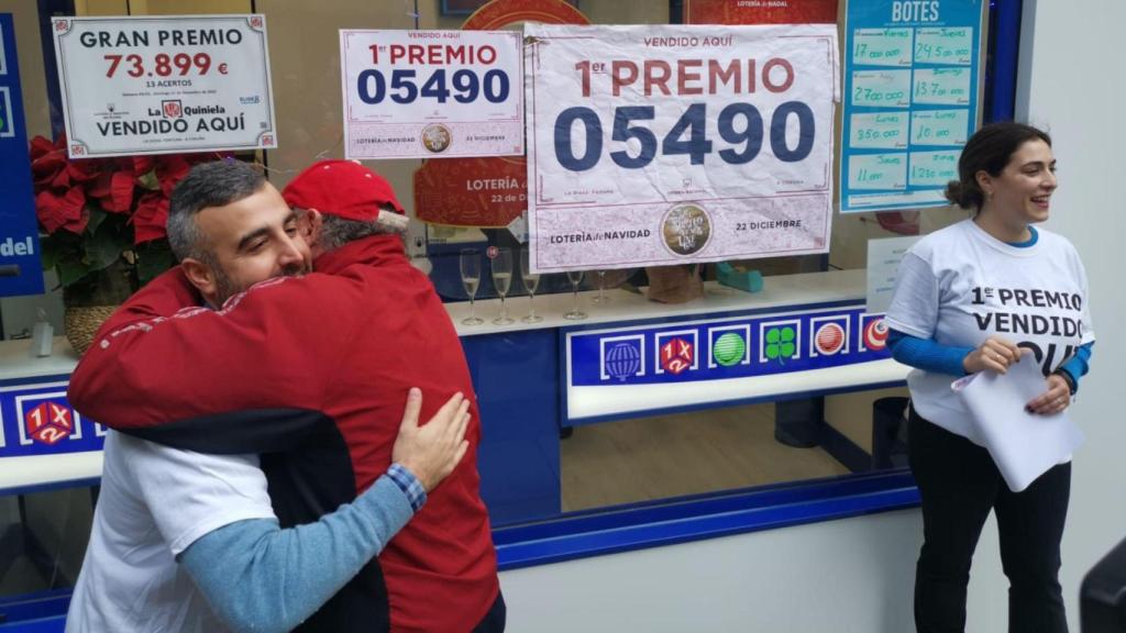 Administración en la calle Barcelona de A Coruña.