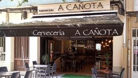 El restaurante A Cañota, ubicado en la calle Barcelona de A Coruña.