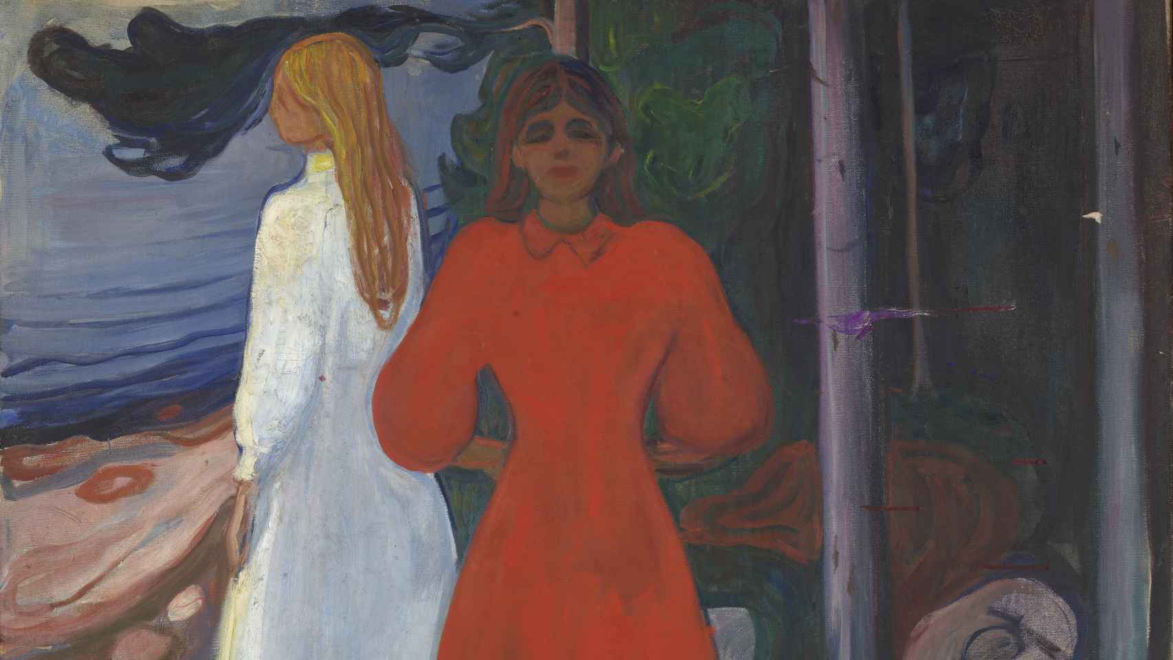 'Rojo y blanco', 1899-1900. Foto: © Munch Museet