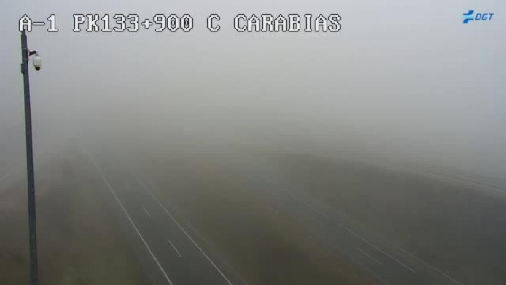 Problemas con la niebla en dos autovías de Castilla y León