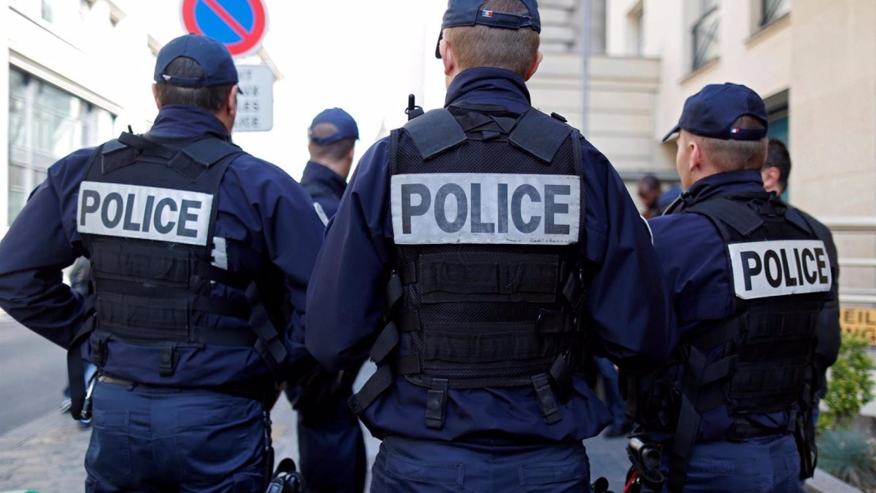 Agentes de la Policía en París en una imagen de archivo.