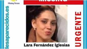 Desaparecida desde el 8 de diciembre en A Coruña Lara Fernández, de 31 años