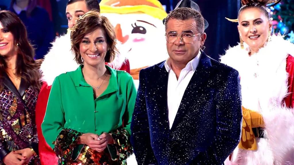 Adela González y Jorge Javier Vázquez en 'Mediafest Night Fever'.