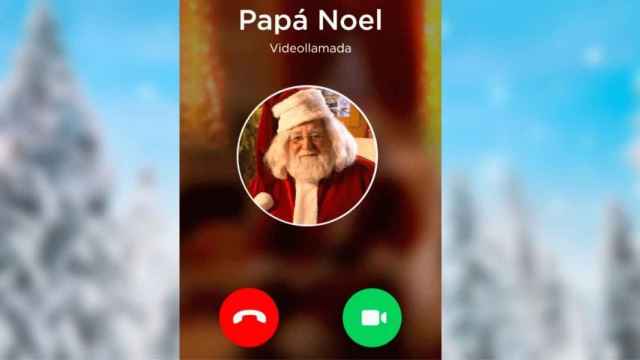 Videollamada con Papá Noel
