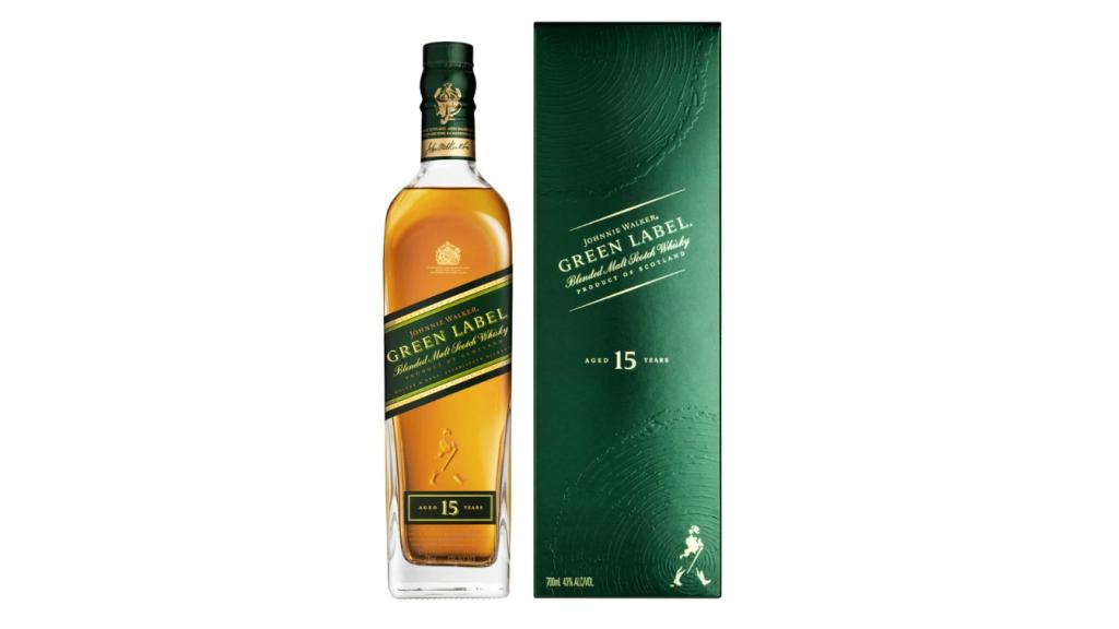 Green Label de Johnnie Walker.