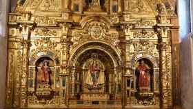 Retablo de la Virgen del Rosario en La Alberca