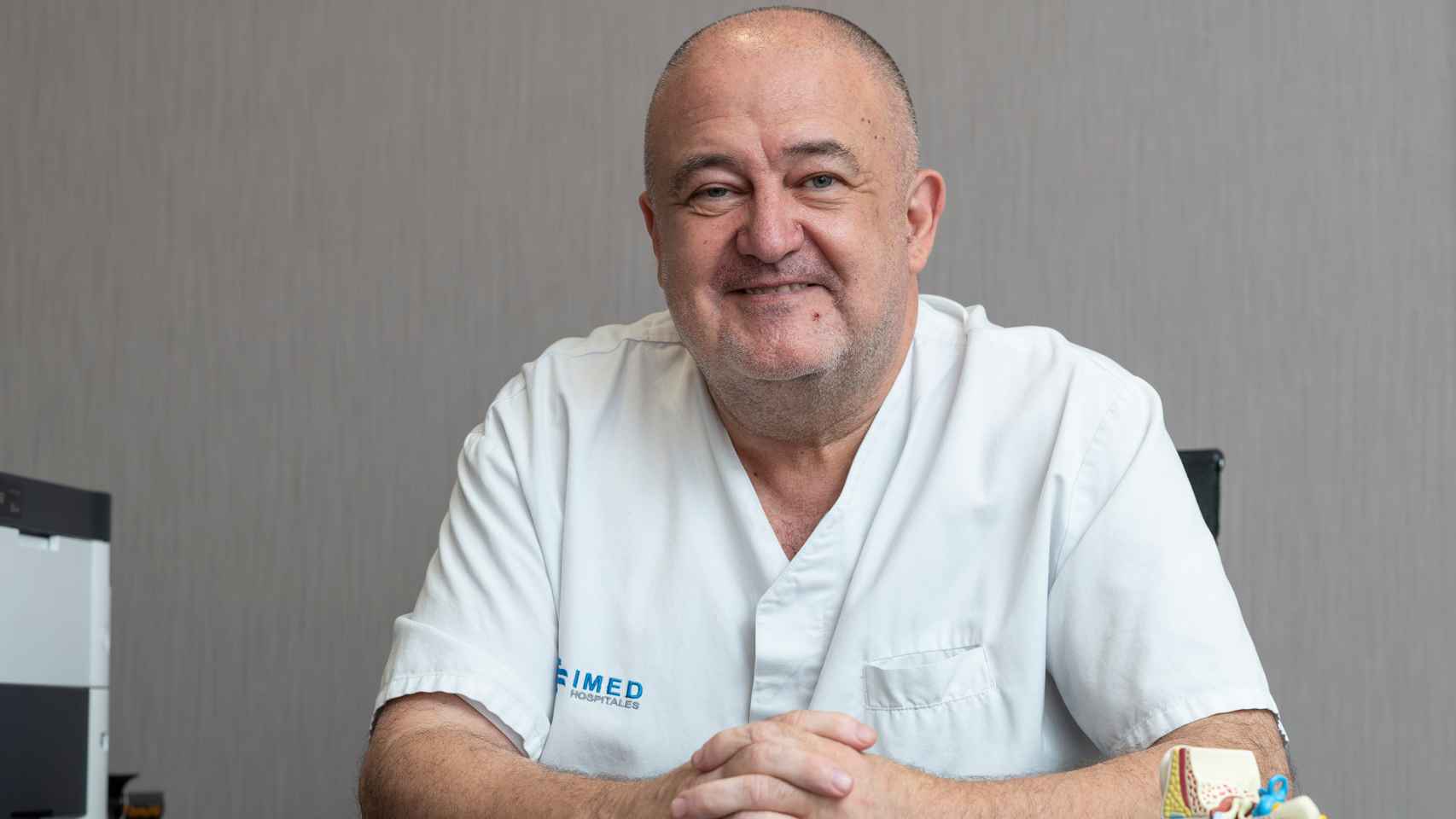 El Dr. Rafael Ramírez, jefe de servicio de la Unidad de Otorrinolaringología del Hospital IMED Valencia. EE