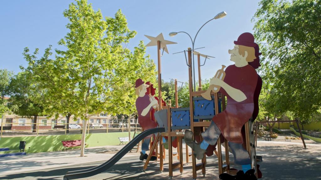 El parque de Fofó en Ibi.