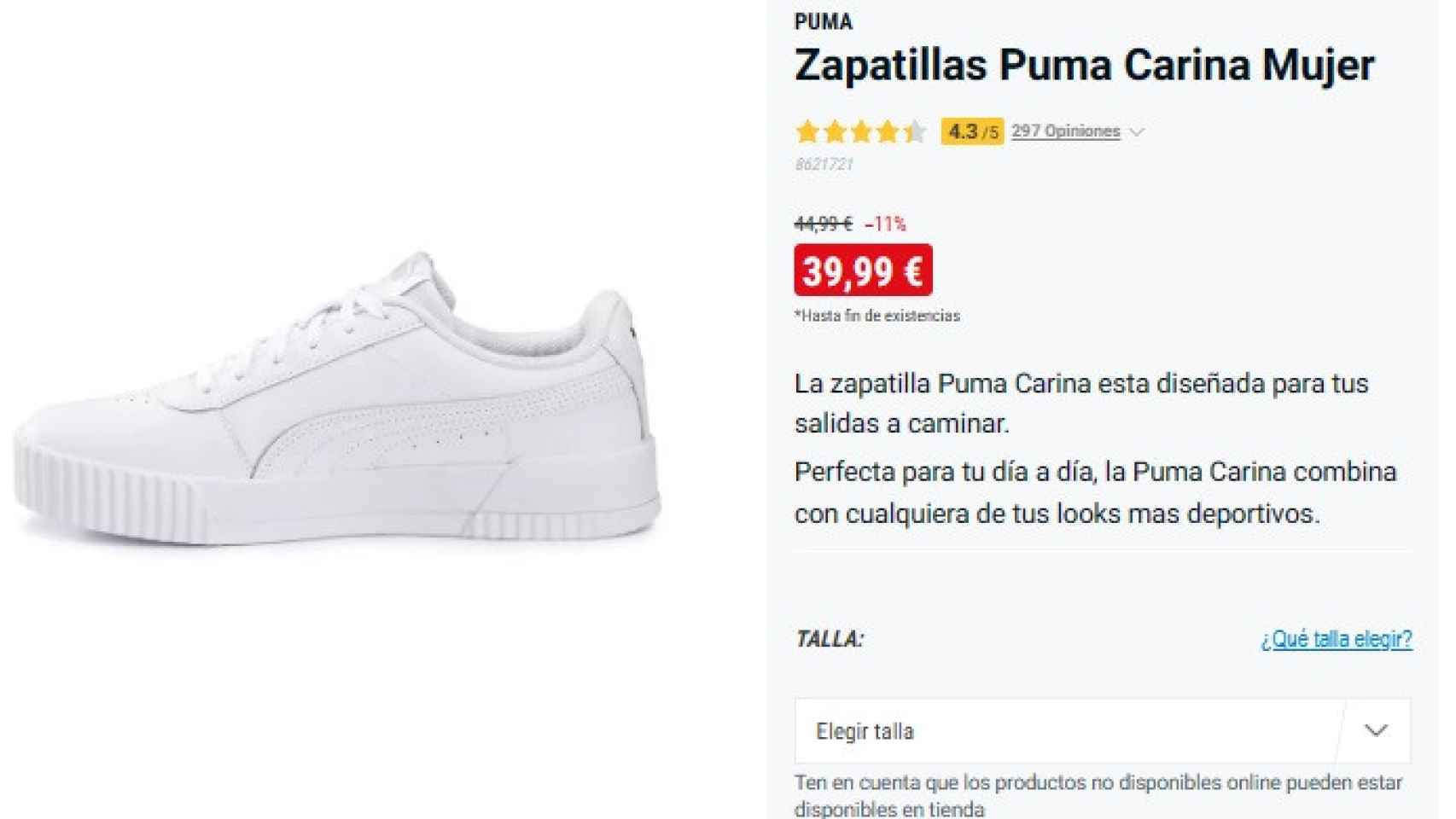 Zapatillas Puma.