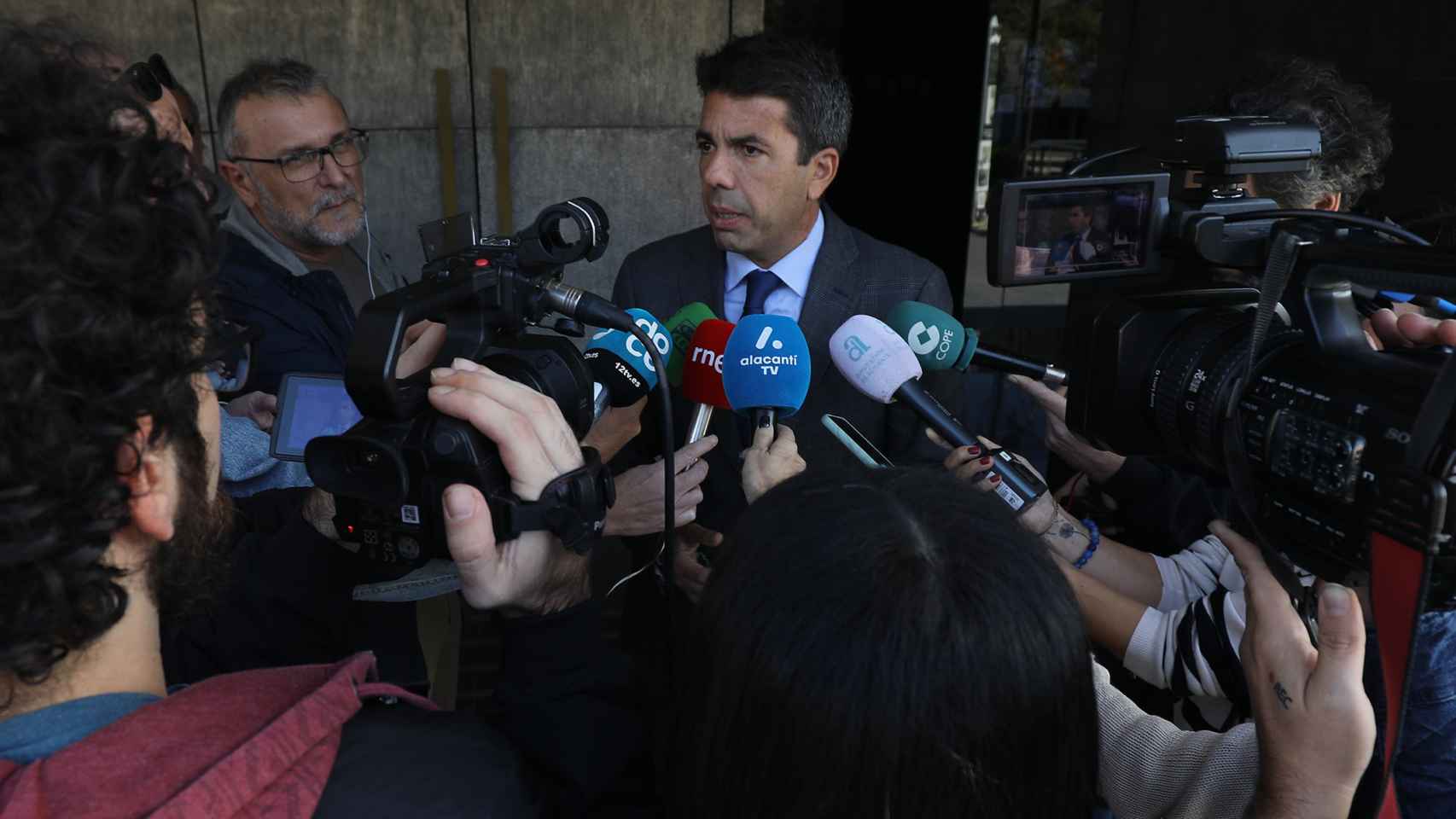 Carlos Mazón, presidente de la Diputación de Alicante, este miércoles.
