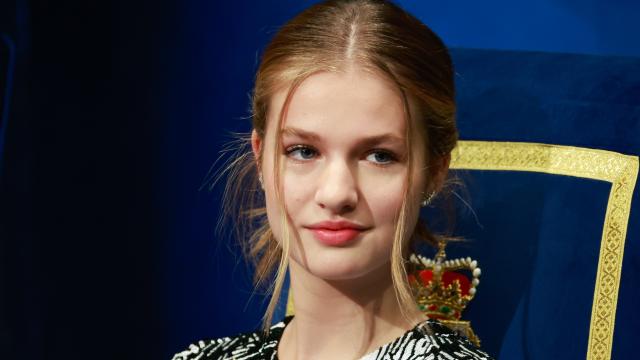 Leonor en los Premios Princesa de Asturias 2022.