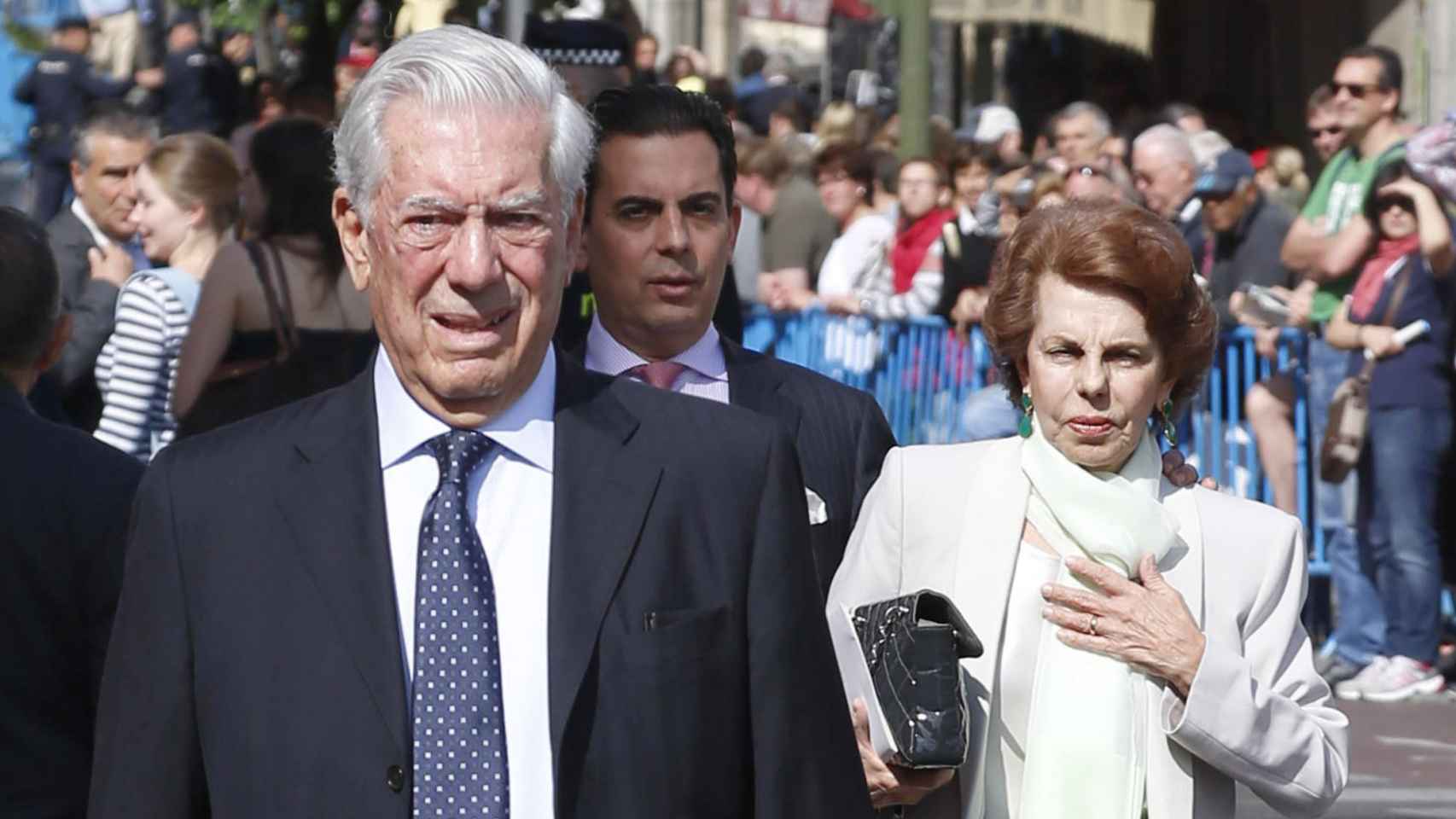Mario Vargas Llosa y su exmujer, Patricia Llosa, en una imagen de archivo.