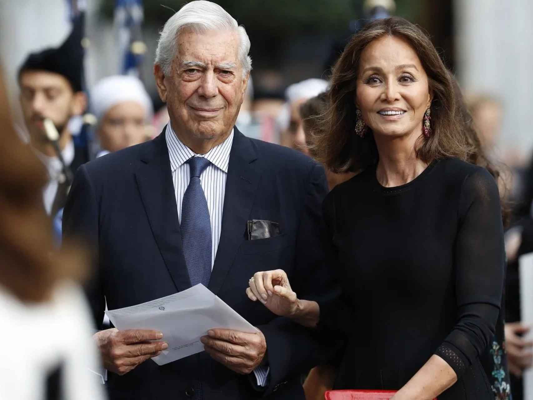 Mario Vargas Llosa e Isabel Preysler, en una imagen de archivo.