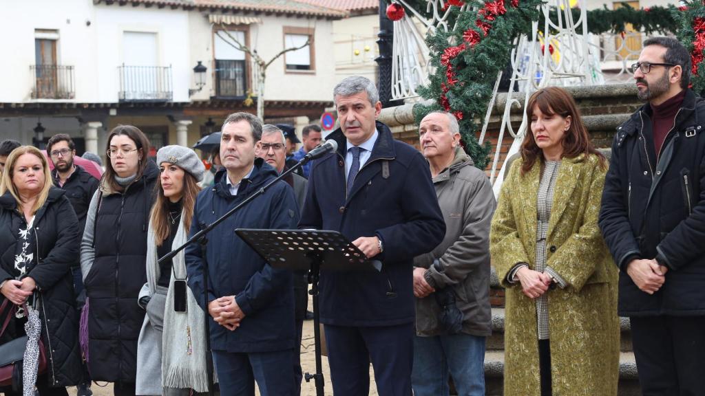 Concentración en Escalona (Toledo). Foto: Óscar Huertas.