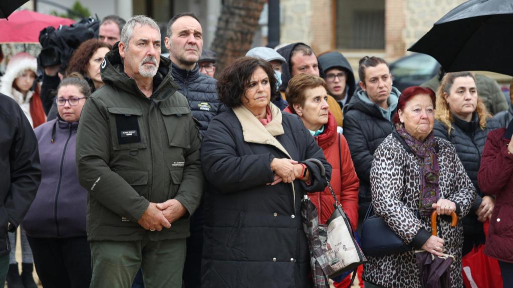 Concentración en Escalona (Toledo). Foto: Óscar Huertas.