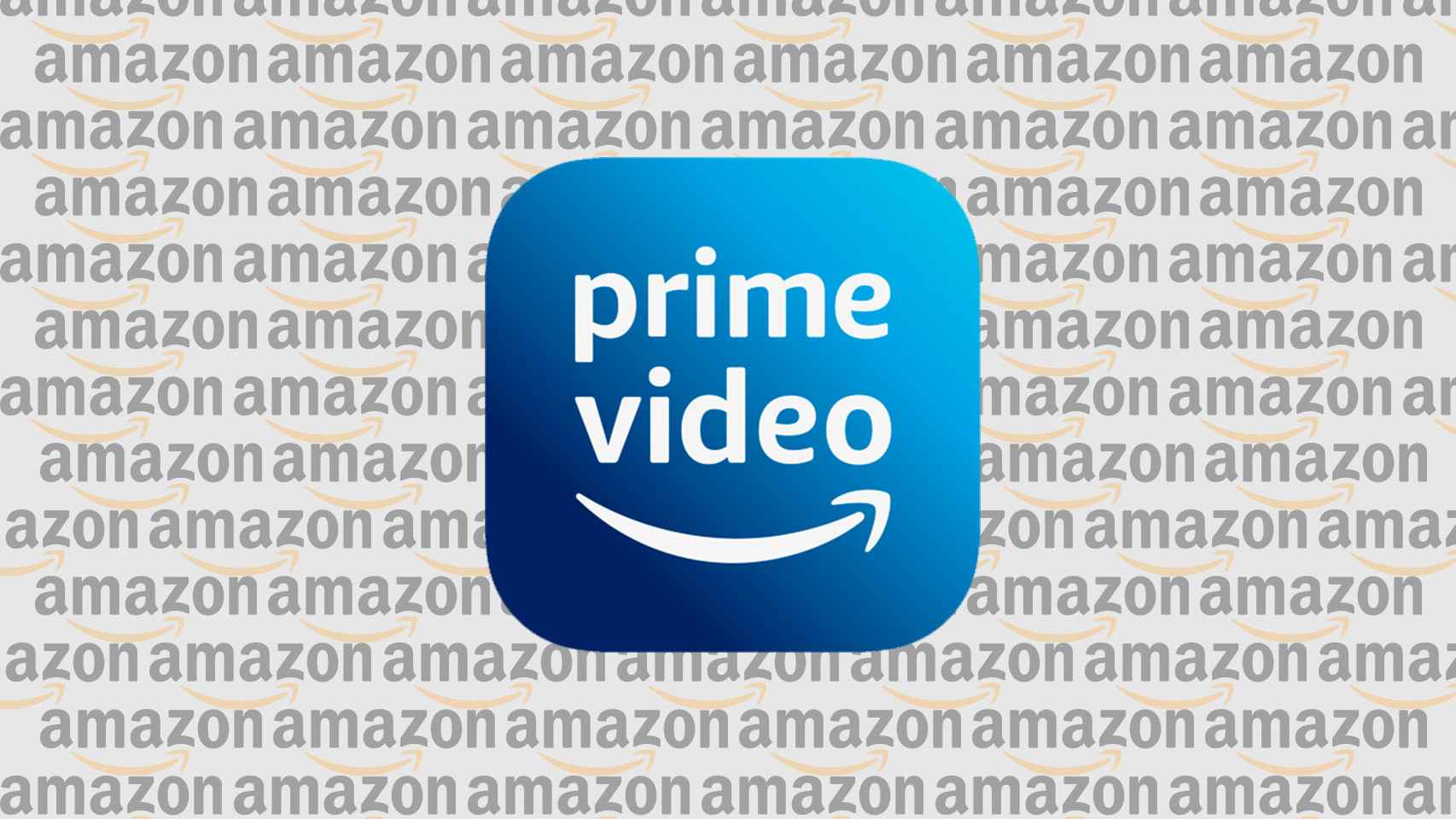 Aplicación de Amazon Prime Video en un fotomontaje.