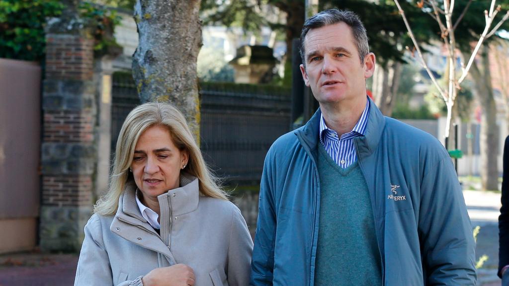 La infanta Cristina e Iñaki Urdangarin en una imagen de archivo.