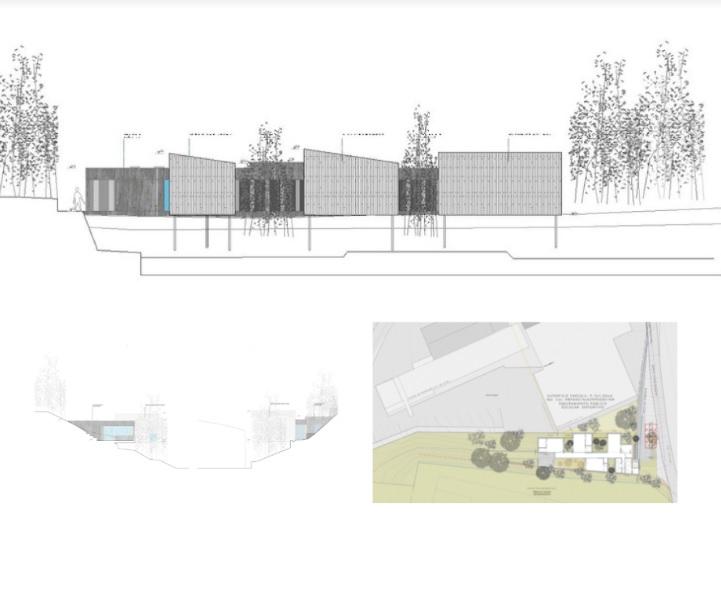 Planos del proyecto presentado por la Administración local. Imagen: Concello de Valdoviño
