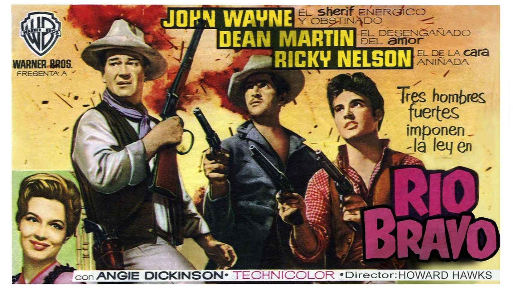 'Río Bravo' (1959), la gran favorita de Carpenter. Pocos se enfrentan a muchos