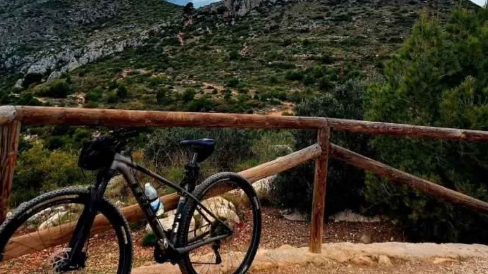 Ruta en bicicleta de montaña por la zona de San Antón.
