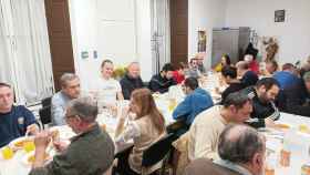 La cena de Nochebuena en el Centro para Personas Sin Hogar de Cáritas Diocesana de Zamora