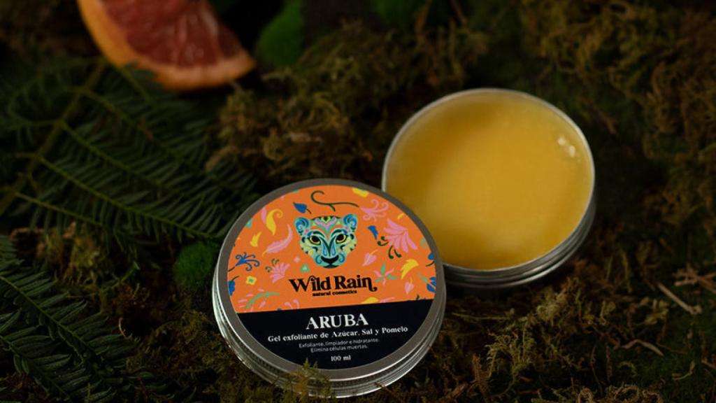 Exfoliante 'Aruba' de la firma Wild Rain.