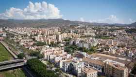 Vista de Málaga y de la zona sur de Los Montes.