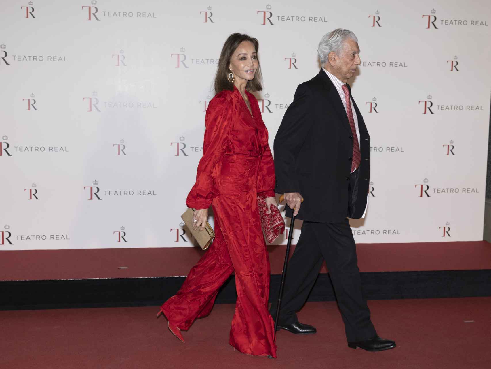 Isabel Preysler y Mario Vargas Llosa en una de sus últimas imágenes públicas.