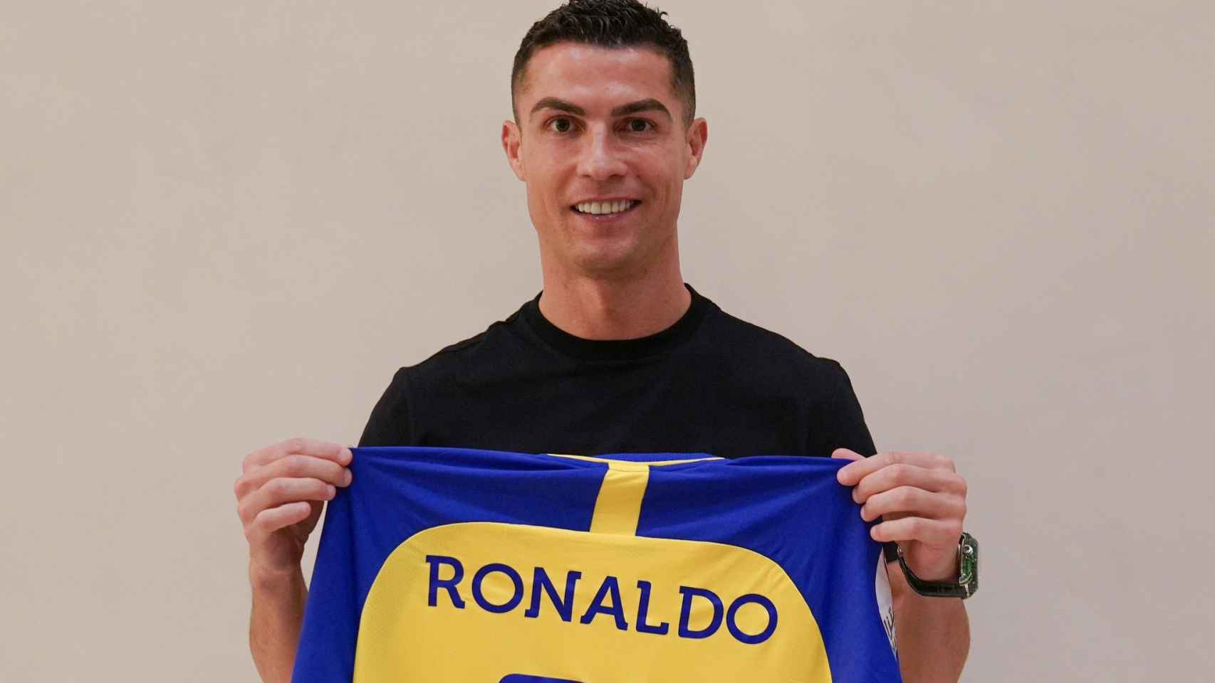 Cristiano Ronaldo, con la camiseta del Al-Nassr