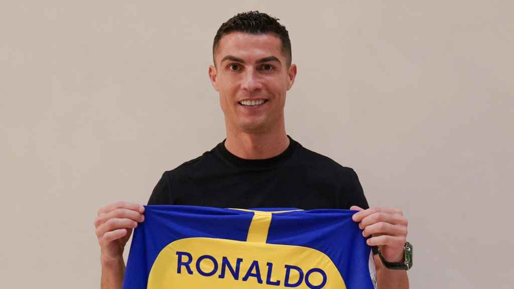 Cristiano Ronaldo, con la camiseta del Al-Nassr.