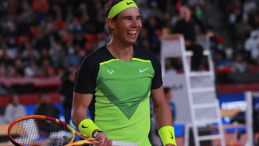 Rafa Nadal, en un torneo en México en 2022