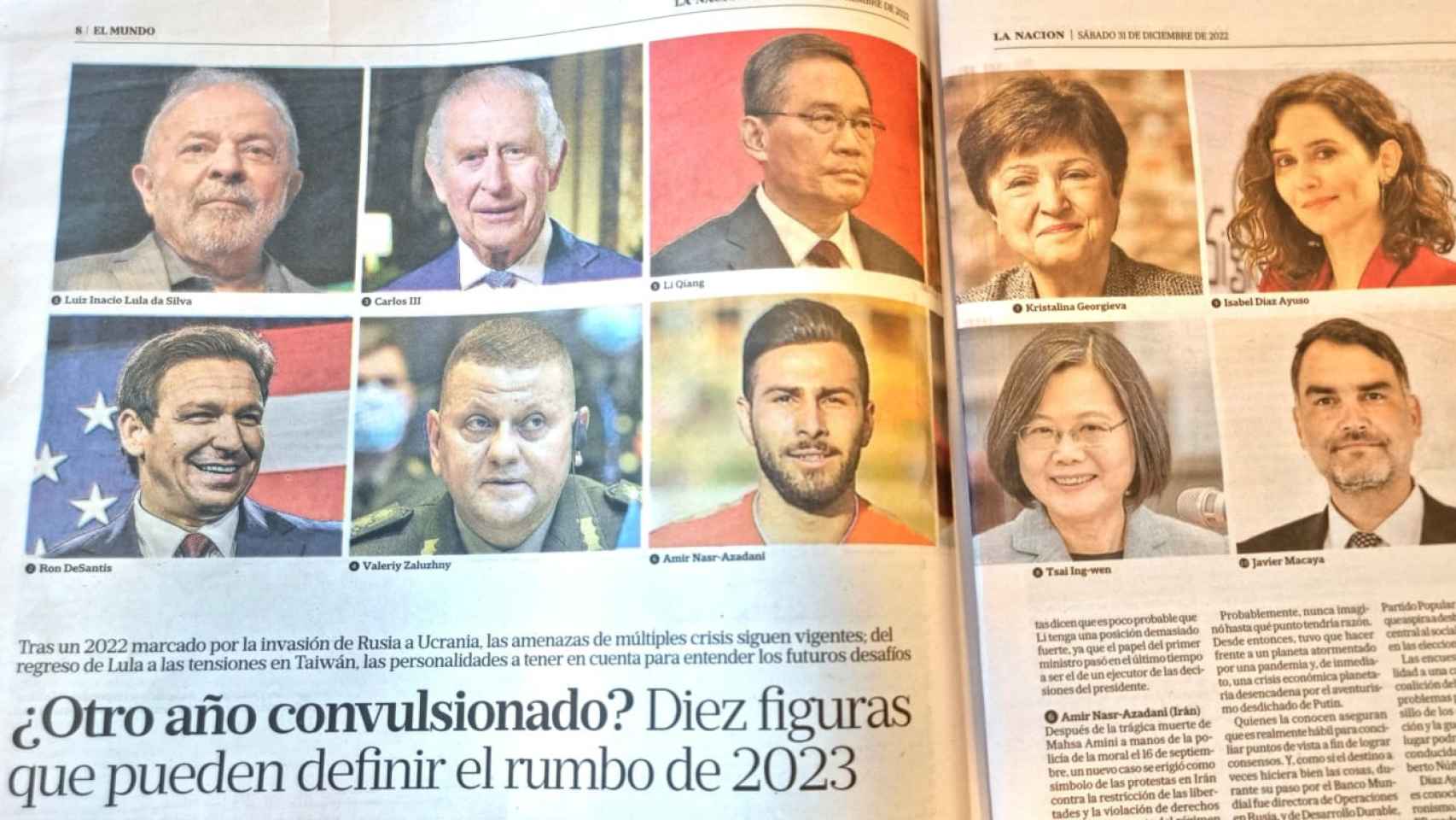 Isabel Díaz Ayuso será una de las 10 personalidades mundiales de 2023 según 'La Nación' de Argentina