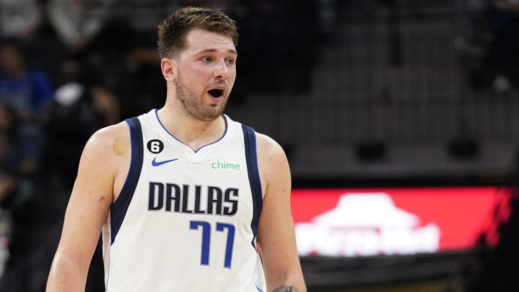Luka Doncic, con los Dallas Mavericks