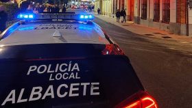 Un coche de la Policía Local de Albacete.