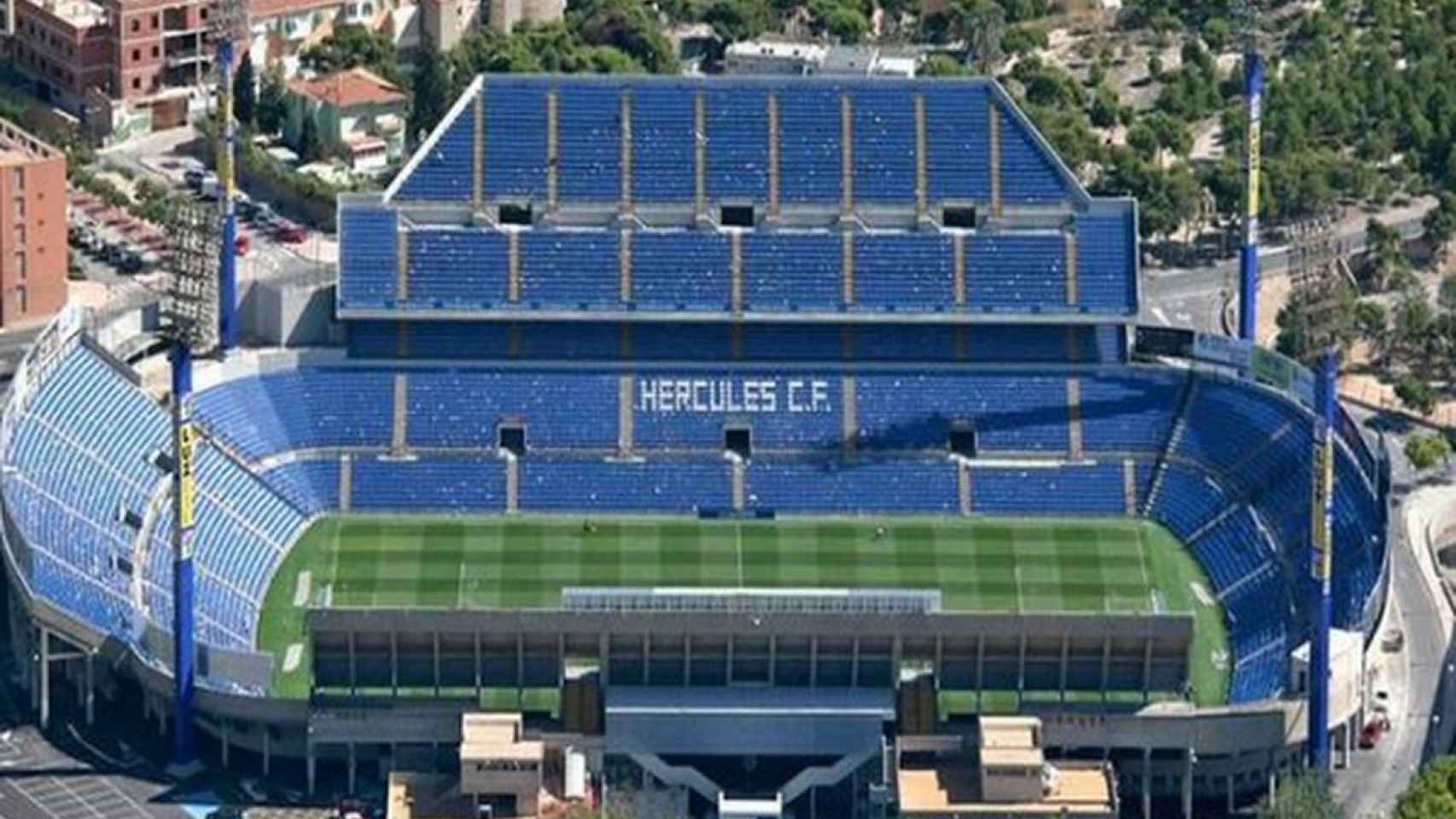 El estadio Rico Pérez en imagen de archivo.