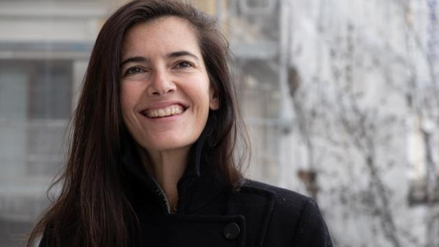 La directora de escena, en el Teatro Real.